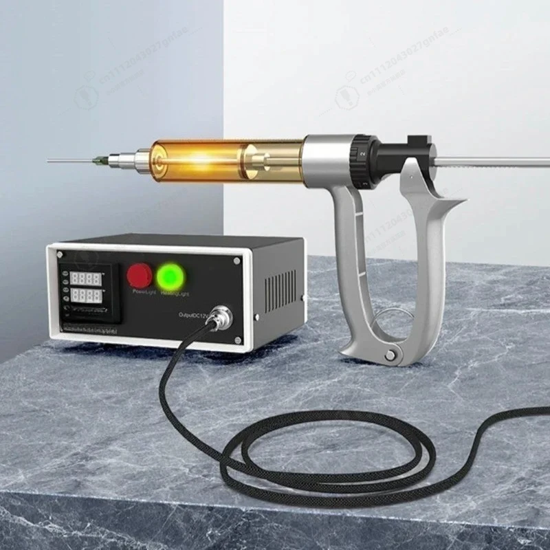 CBD Semi-Automatic Heating cart Filler Gun Cartridge Oil Cartridge Filling Machine heating oil gun