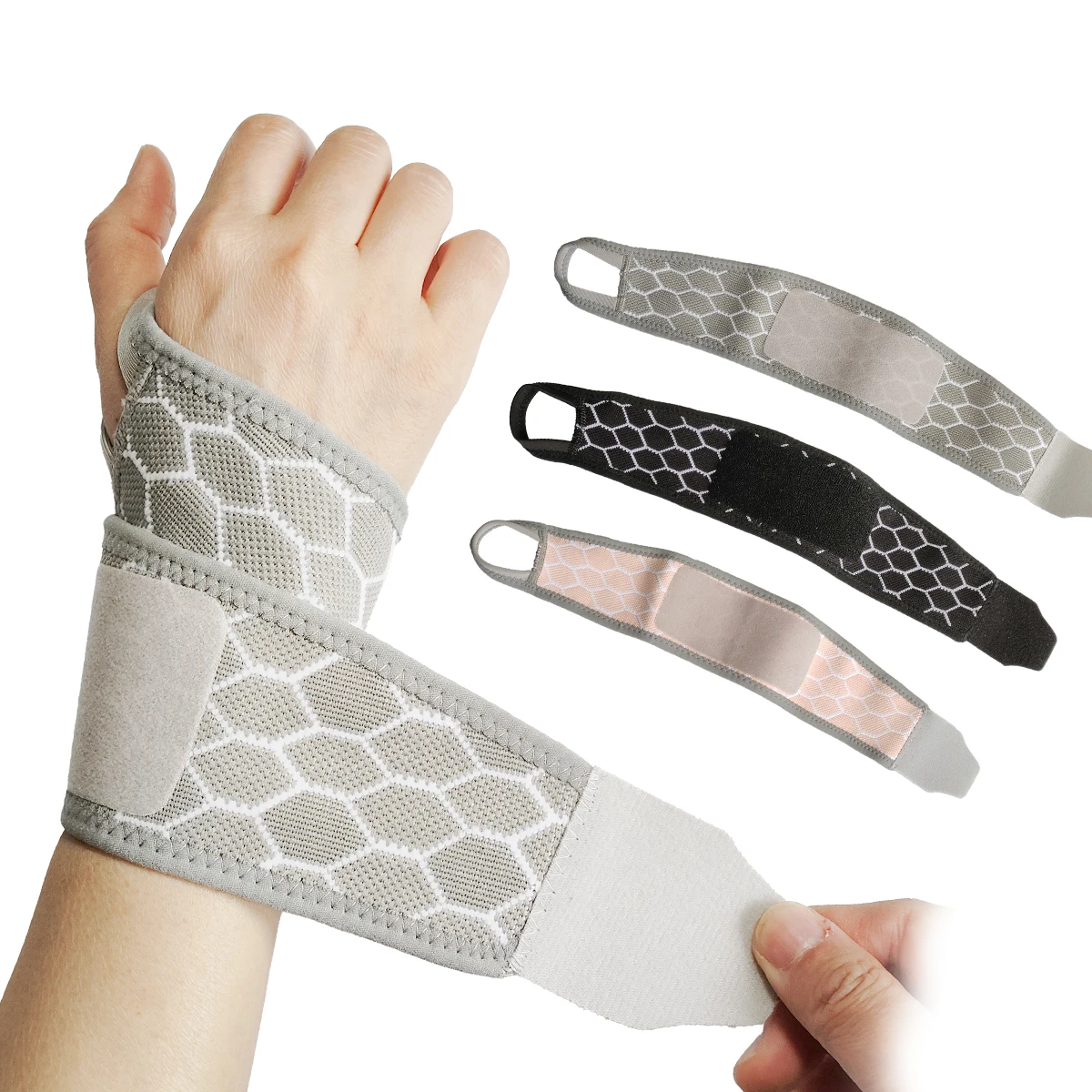 Brace Wrist Ultrathin Adjustable Wrist Band Brace Workouts Wrist Band Tendonitis Wrist Splint Sports Protection Orthopedic Hand
