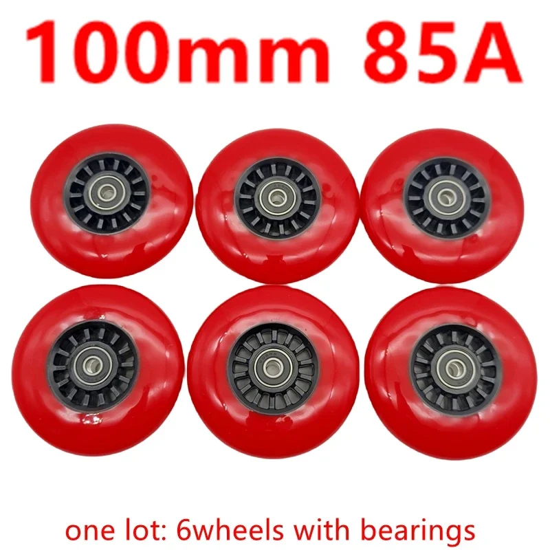 Free shipping speed skates wheel 100mm 110mm 85A high respond high duration 110x24 mm