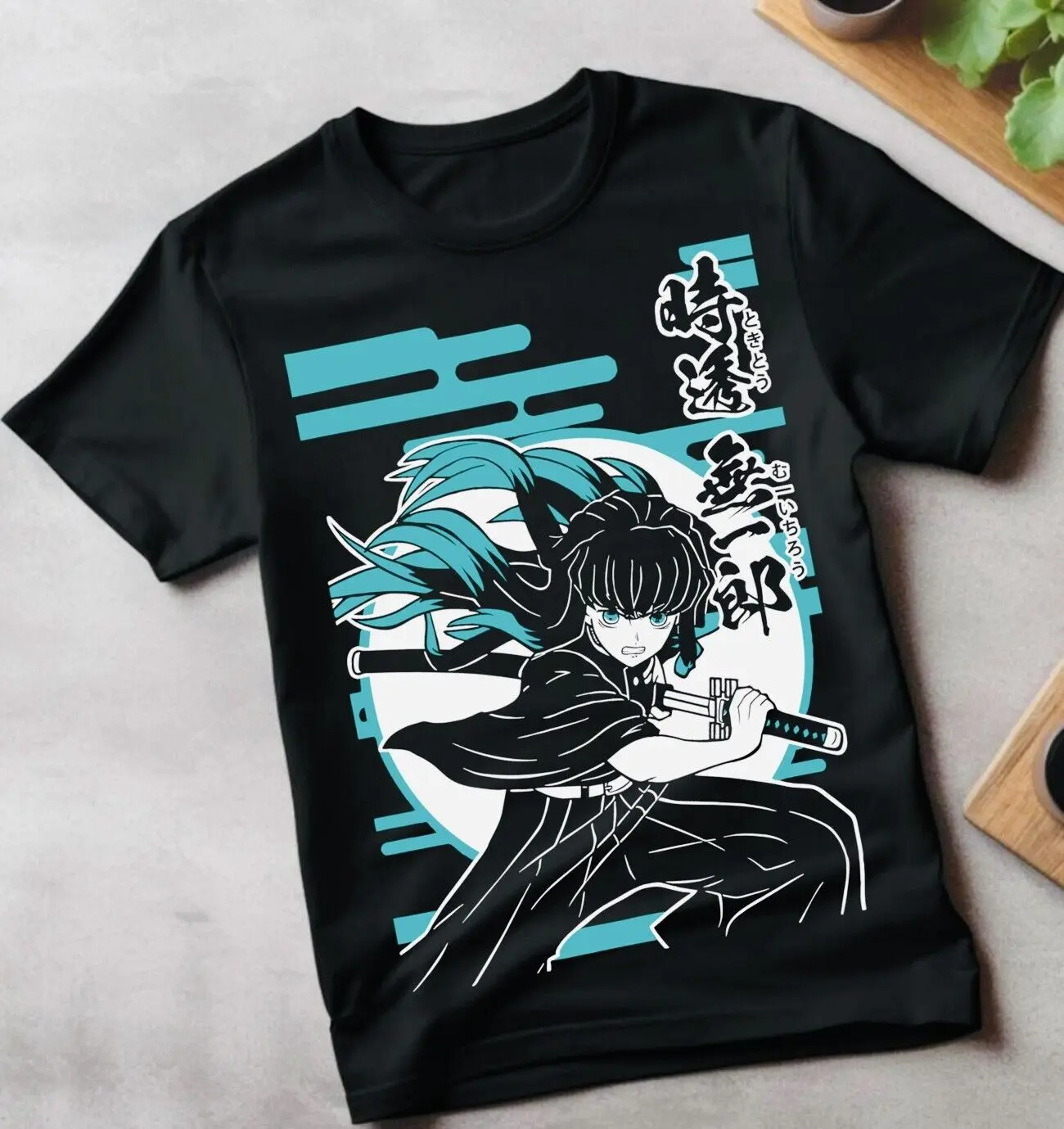 SALE! Nezuko Kamado Kimetsu no Yaiba Demon Slayer Gift Anime T Shirt Size S_5XL