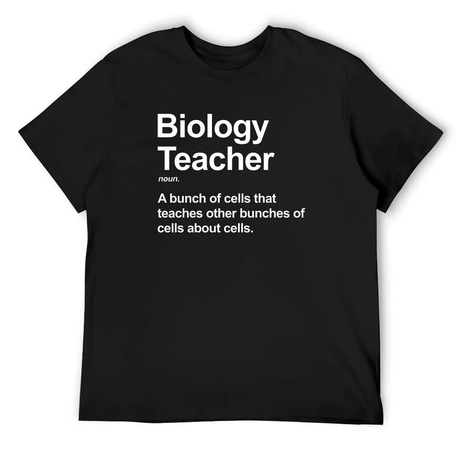 Funny Biology Teacher Definition T-Shirt boys animal print plus size clothes for a boy designer t shirt men