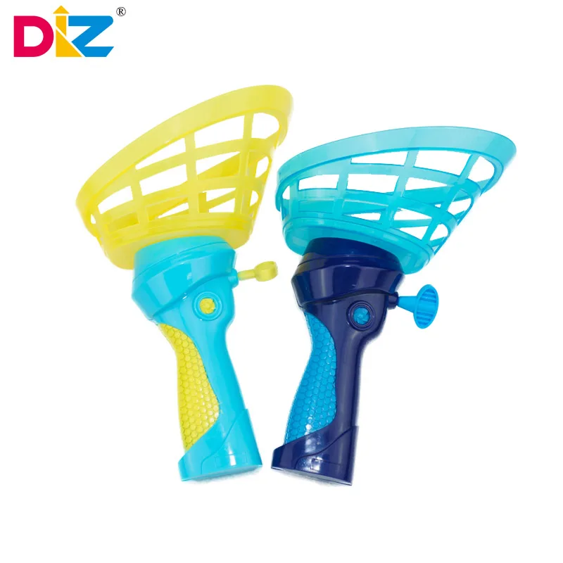 Flying Saucer Disc Launcher Kids Flying Toys Pull String UFO Throw Catch Outdoor Sport Propeller Children Toys Gift For Boy Girl