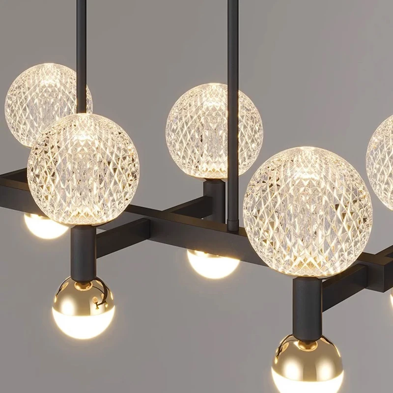 ديكور المنزل الحديث أضواء LED مصابيح إضاءة متدلية لغرفة المعيشة الثريات لغرفة الطعام معلقة ضوء الإضاءة الداخلية #6