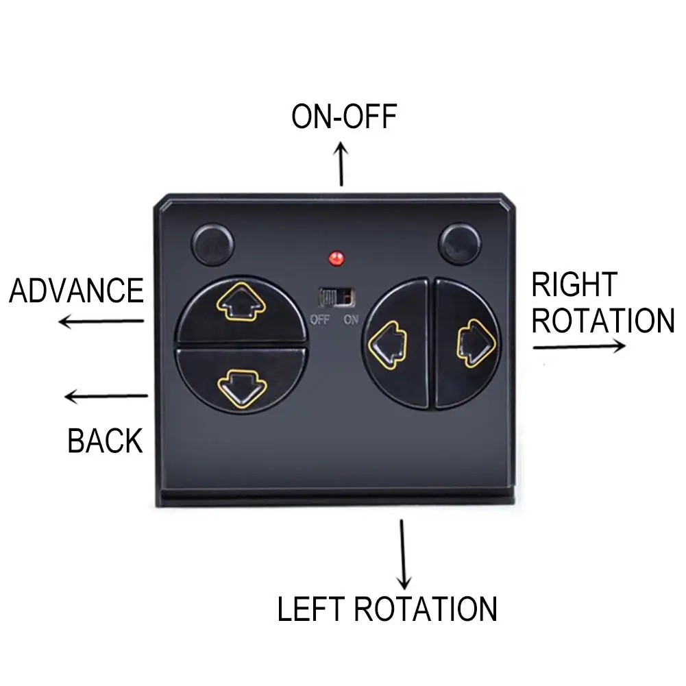 لعبة غواصة لاسلكية للتحكم عن بعد، حركة 6 اتجاهات، بطارية قابلة لإعادة الشحن مقاومة للماء لحمام السباحة في الهواء الطلق للأطفال التعليمية