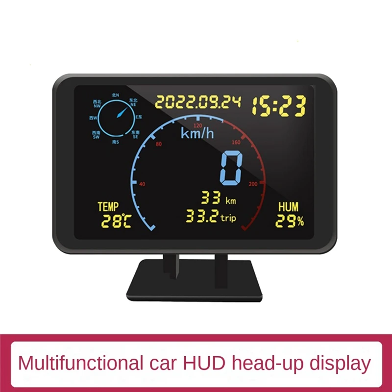 

4.7 Inch HUD Car Head Up Display Multi-Function HUD Car Head Up Display Black HUD Car Head Up Display