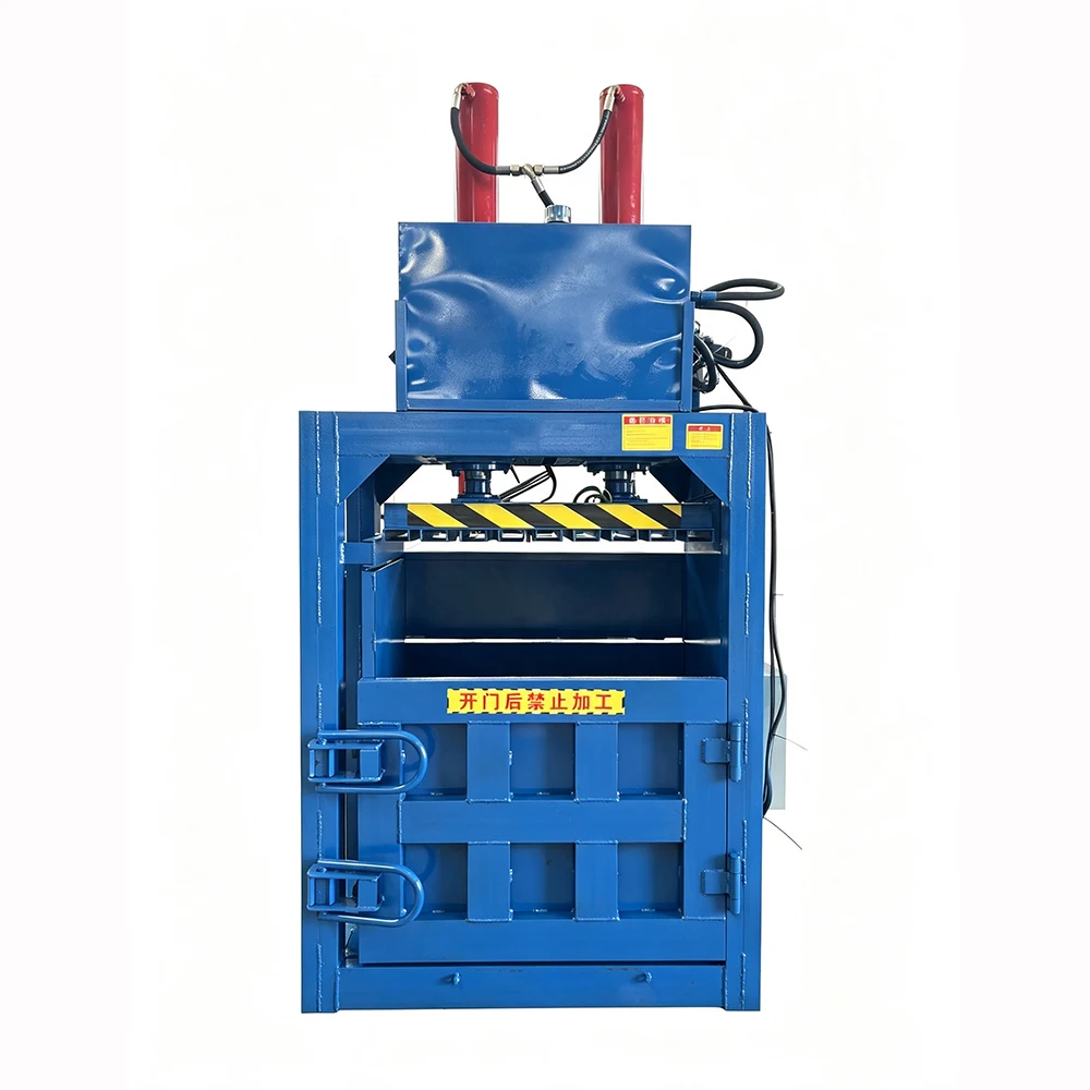 Factory Sells High-efficiency Vertical Hydraulic Balers For Compressing Various Materials At Low Prices.