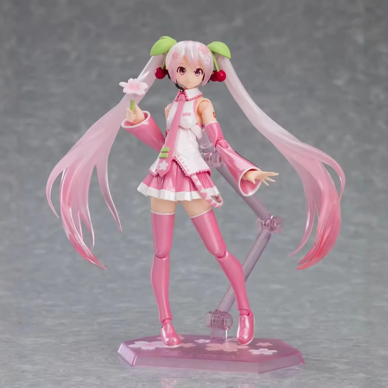 

Коллекционная аниме-фигурка Figma EX061 Сакура, подвижная, из ПВХ, для фанатов аниме, модель для декора и демонстрации