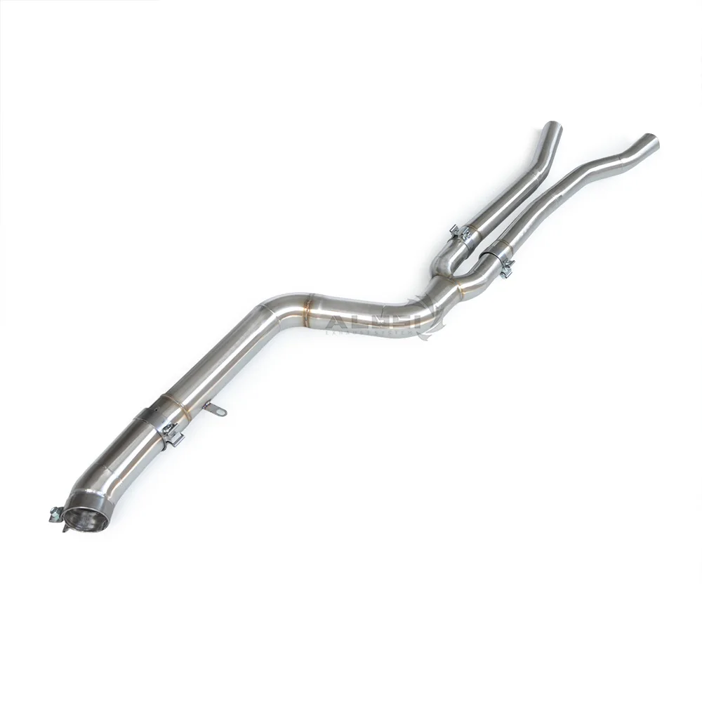 

Suitable for Stainless steel medium tube BMW M340 G20 3.0T 2019-2023 exhaust pipe Remove OPF exhaust