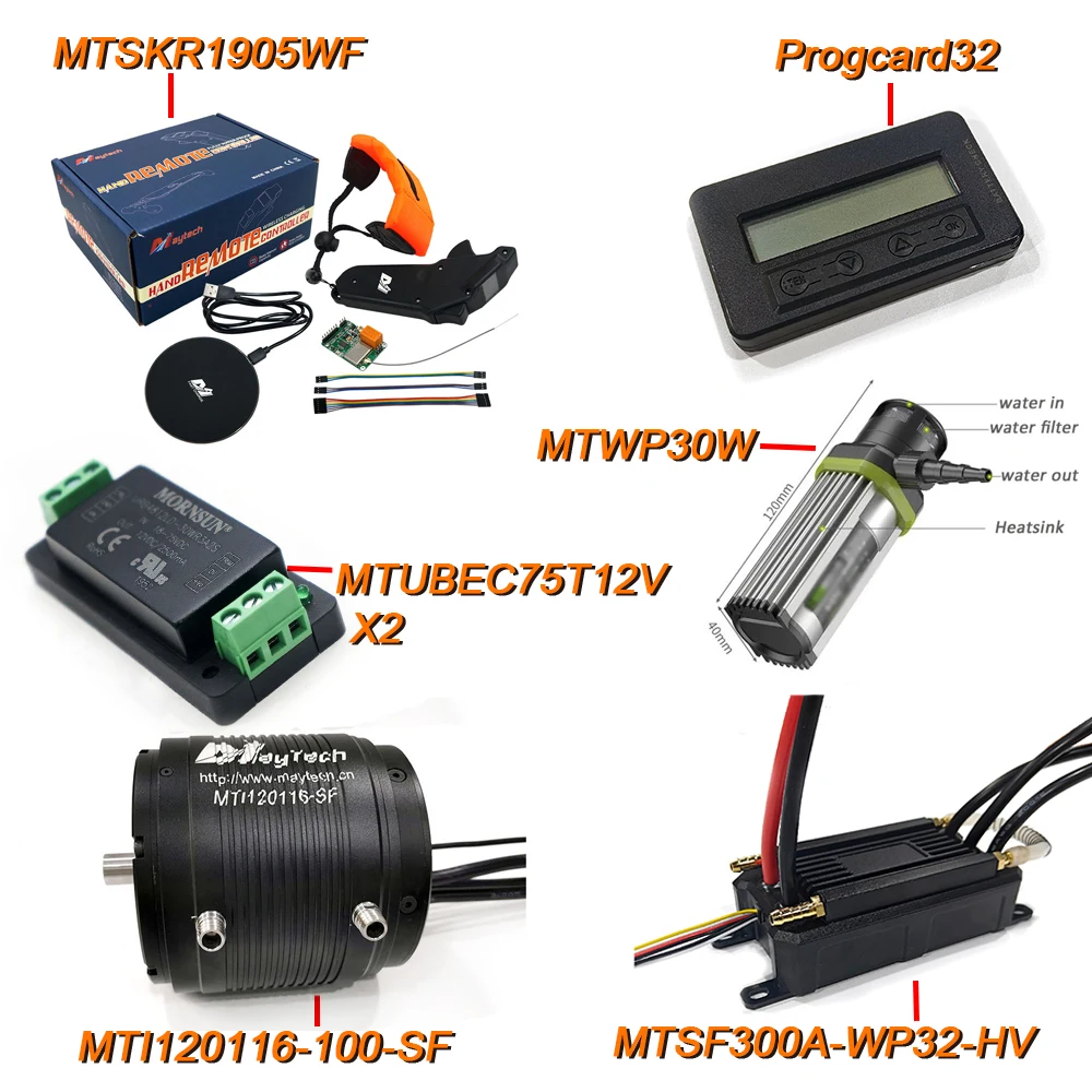 

Maytech 120116 двигатель с водяным охлаждением 100 кВ200 кВ ESC 300 А высоковольтный двигатель 75 В 18 кВт