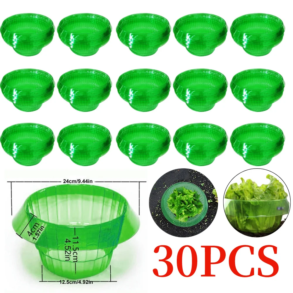 5-30PCS Snail Collars Slug Plant Protection Collars Reusable Plant Pot Cover Save Water for Protects Plants To Get Better