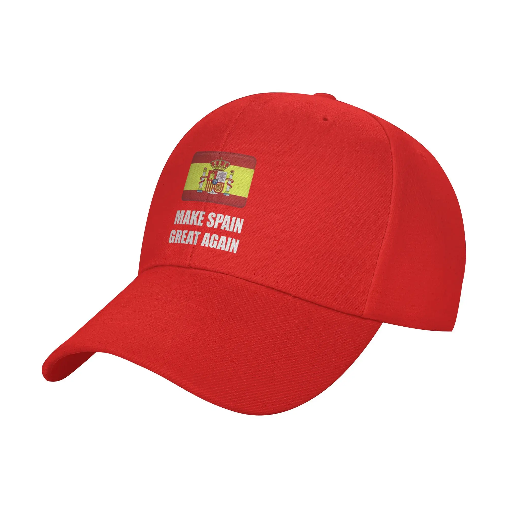 Espana Make Spain Great Again Casual Baseball Cap Summer  Trucker Hat Hot Sale Female Male Fitted Retro Baseball Caps