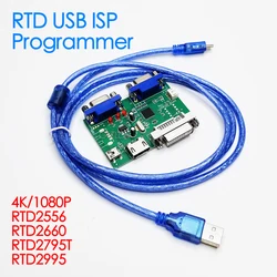 RTD2556 programmer Realtek Debugging tools RTD2795 RTD2660 chip EDP driver board program Firmware update Flashing USB ISP Board