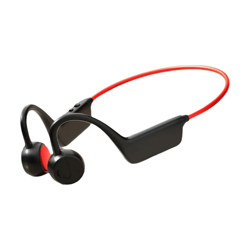 Słuchawki Lenovo z przewodnictwem kostnym Bluetooth 5.4 z mikrofonem, wodoodporne, do ćwiczeń, fitnessu, bezprzewodowe, do pływania, sportowe, nowość 2026 — zdjęcie produktu 7
