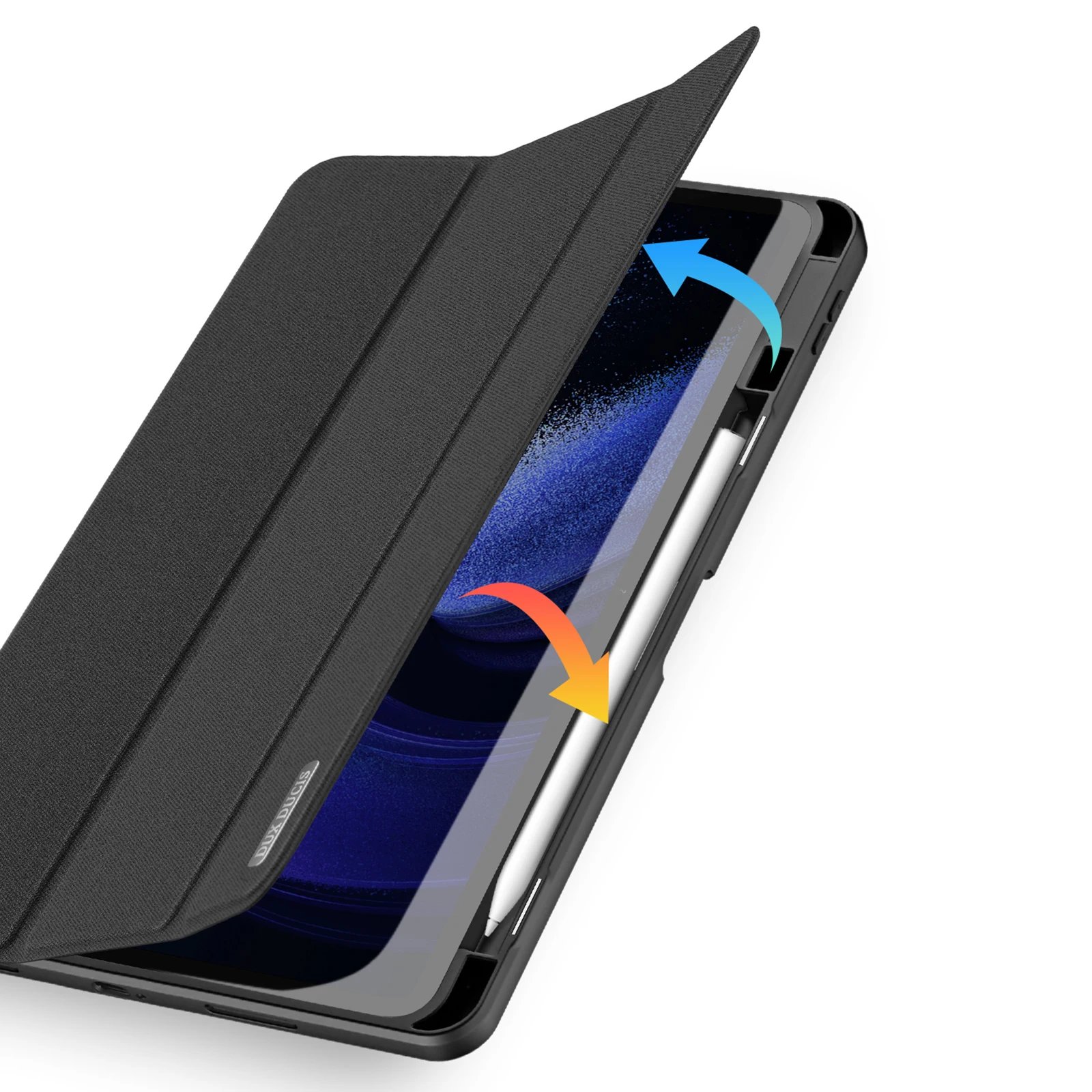 

DUX DUCIS woven design tablet protective cover For Xiaomi Pad 6 11.0 inch Fall prevention Pen slot Trifold stand protect cover