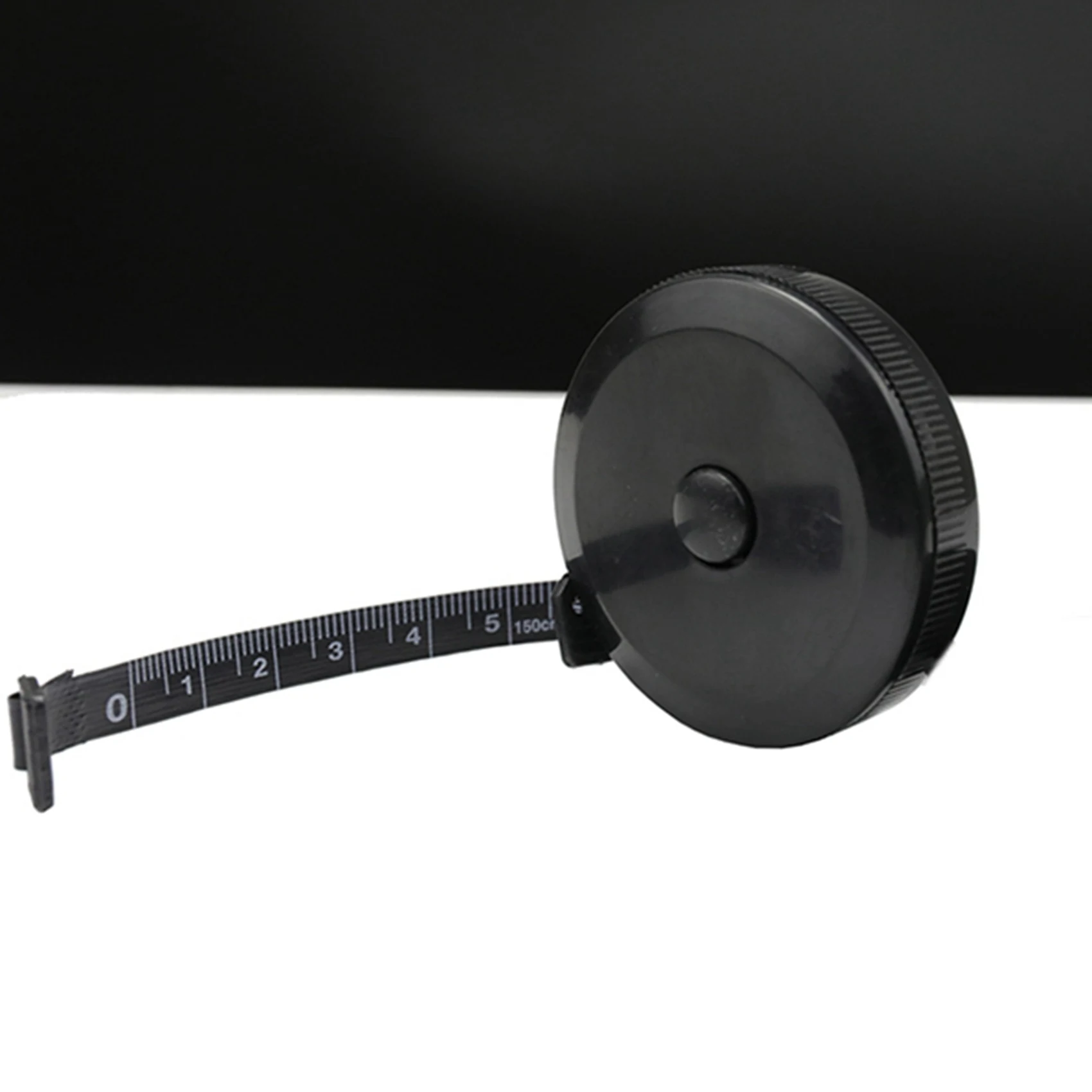 GTBL 2X Tape Measure For Body Measuring Tape For Body Cloth Measuring Tape For Sewing Tailor (Retractable Dual Sided Black)