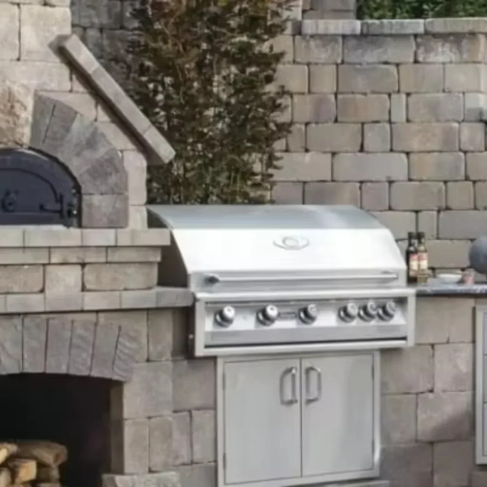 Airfunoutdoor Premium Outdoor Cabinets Weatherproof Easy-Maintenance for Apartment Outdoor Kitchens Includes Faucet Hinge