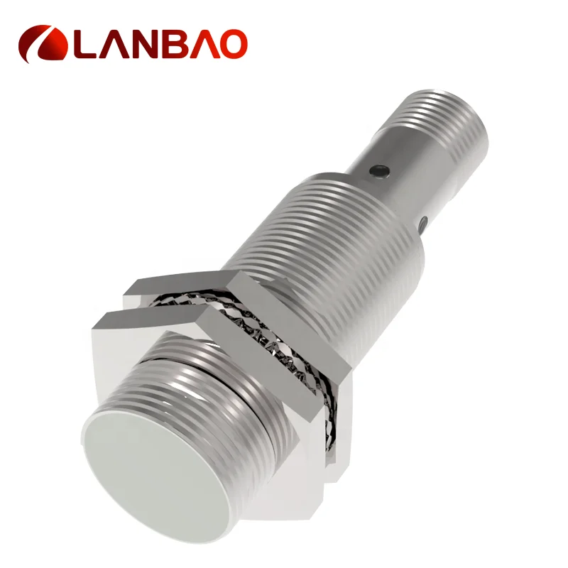 Price For Ten ItemsLanbao NPN PNP NO/NC Flush IP67 15mm M18 Hall Sensor