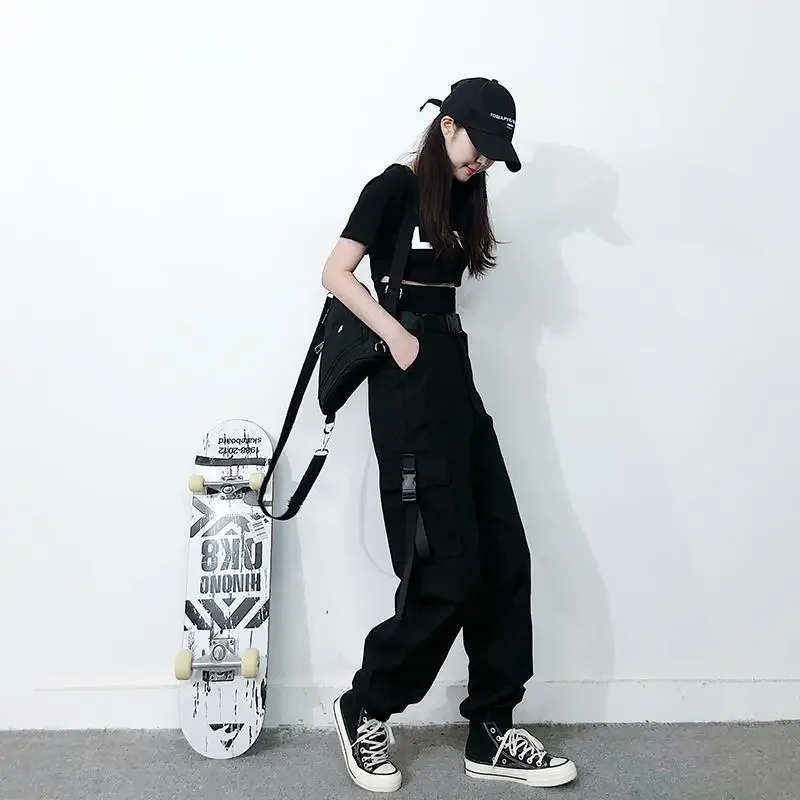 Pencil Female Trousers Harajuku Y2k Streetwear Women\'s Pants Vintage Comfortable Stretch Autumn Outfits High Quality Elastic Xxl