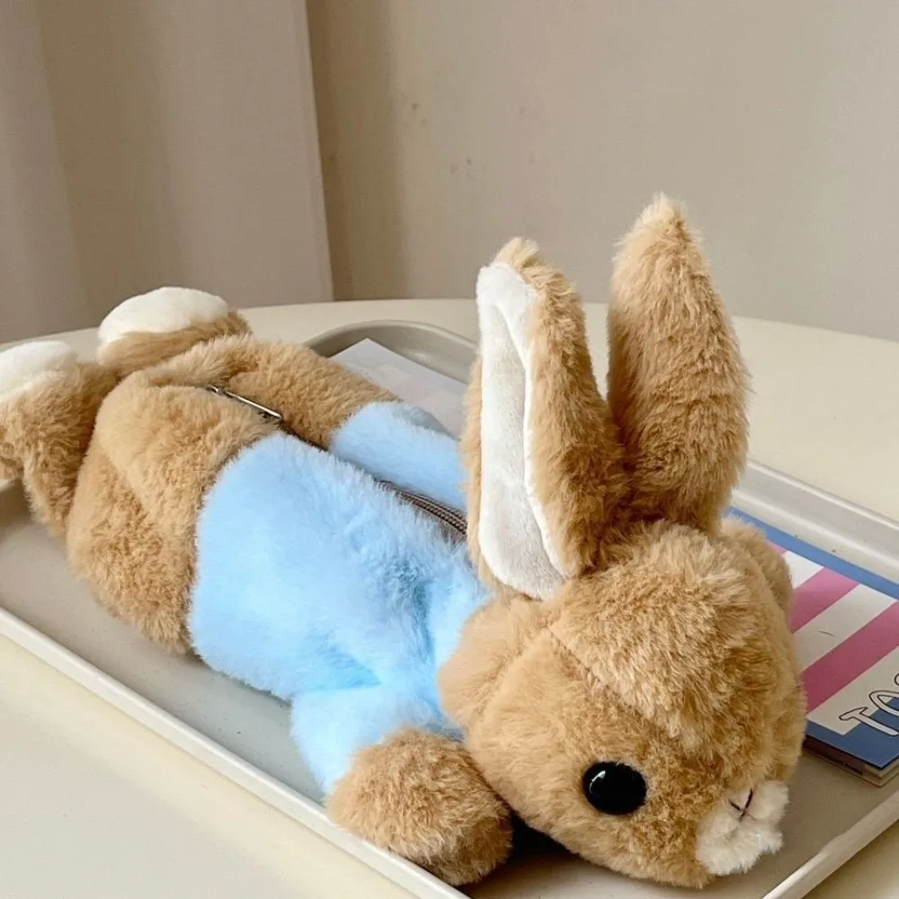 

1Pcs Cute Plush Forest Animal Pencil Bags Creative Kawaii Stationery Storage Bag ForGreat Gift Pencil Case kawaii bag cute