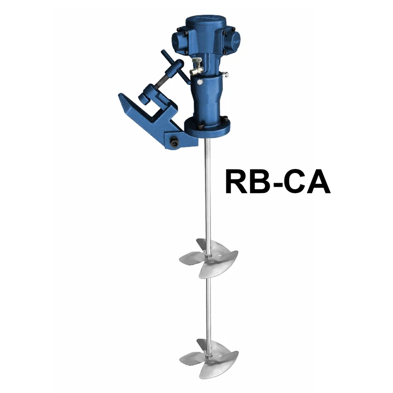 RB-CA Clamp Type Agitator 50 gallon pneumatic agitator for paint  type  liquid mixer