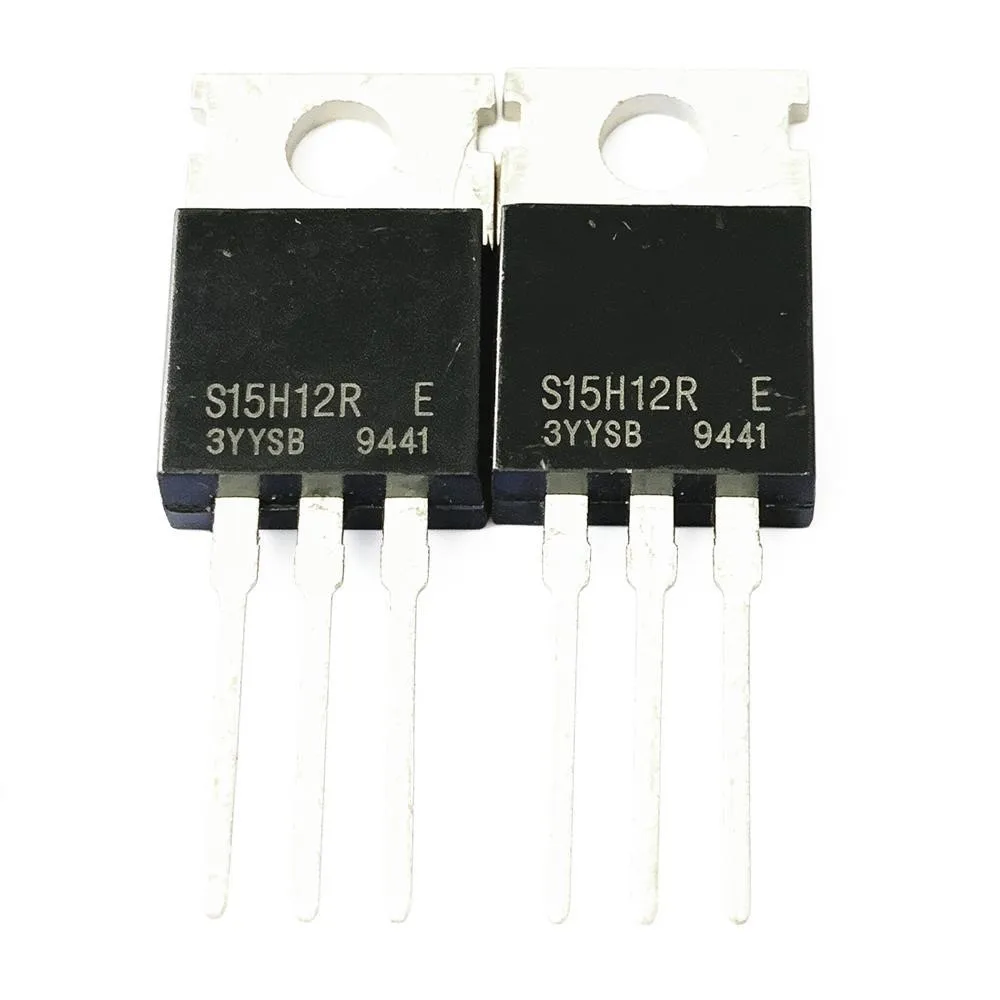 5PCS S15H12R 150V 120A STP40NF03L P40NF03L 30V 40A IRL630 200V 18A MDP13N50 500V 13A MUR1680CT 800V 16A RJK0601
