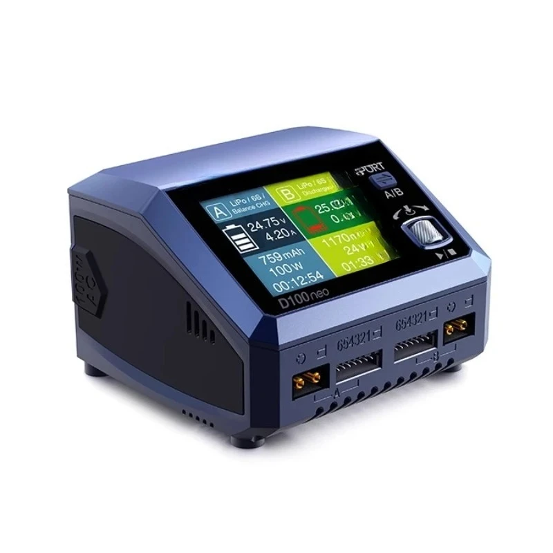 new AC/DC dual channel intelligent charger replaces D100V2