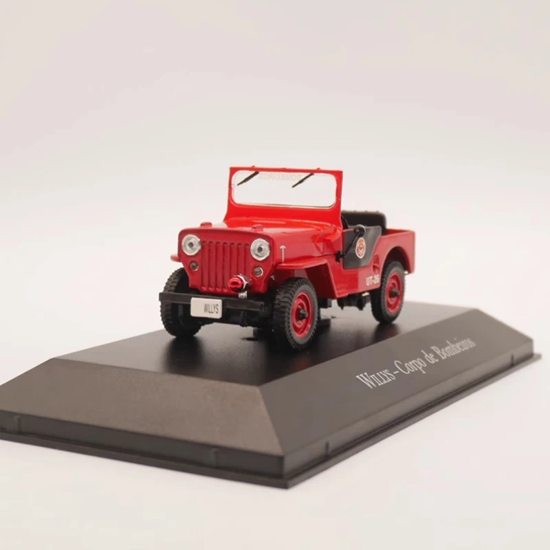 

IXO литой под давлением масштаб 1:43 Willys Fire Patrol автомобиль из сплава модель автомобиля готовый продукт моделирование коллекция игрушек статическая модель