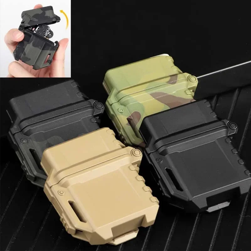 التكتيكية دائم العملي صدمة برهان التكتيكية واقية هدية الكيروسين أخف غطاء الملحقات في الهواء الطلق العالمي #2