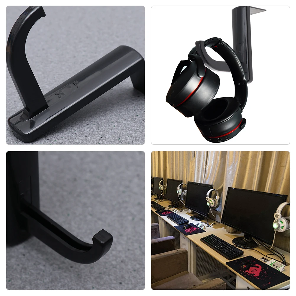 

6Pcs Headphone Storage Rack Durable Headphone Holder for Study Bedroom Office Headset Organizer Headset Holder