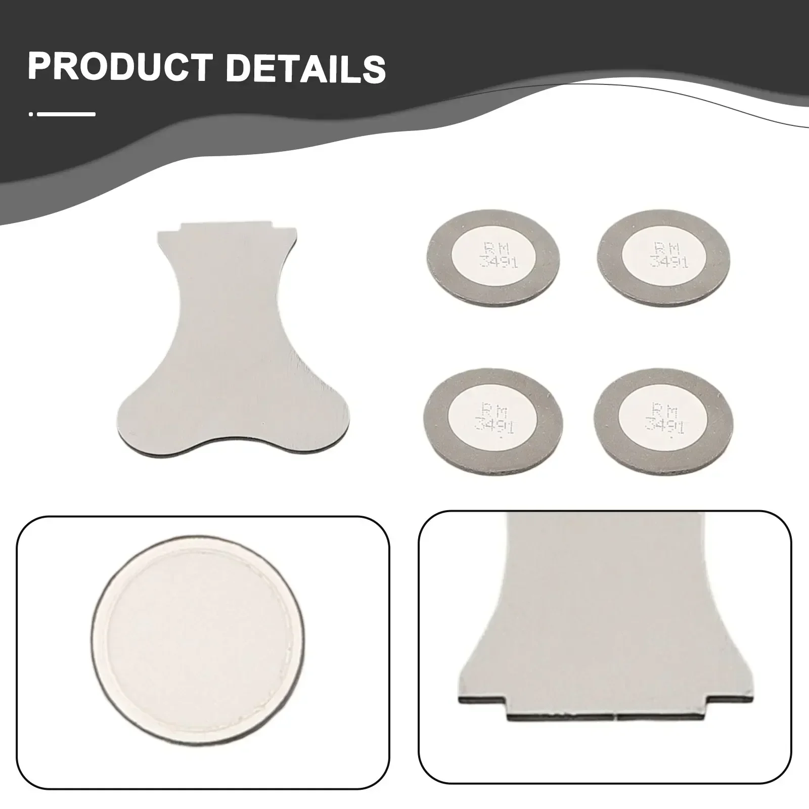 4Pcs Glass Disk Transducer Discs Suitable For Opti-Myst Electric Fire Heater 20mm Air Quality Tool Accessories