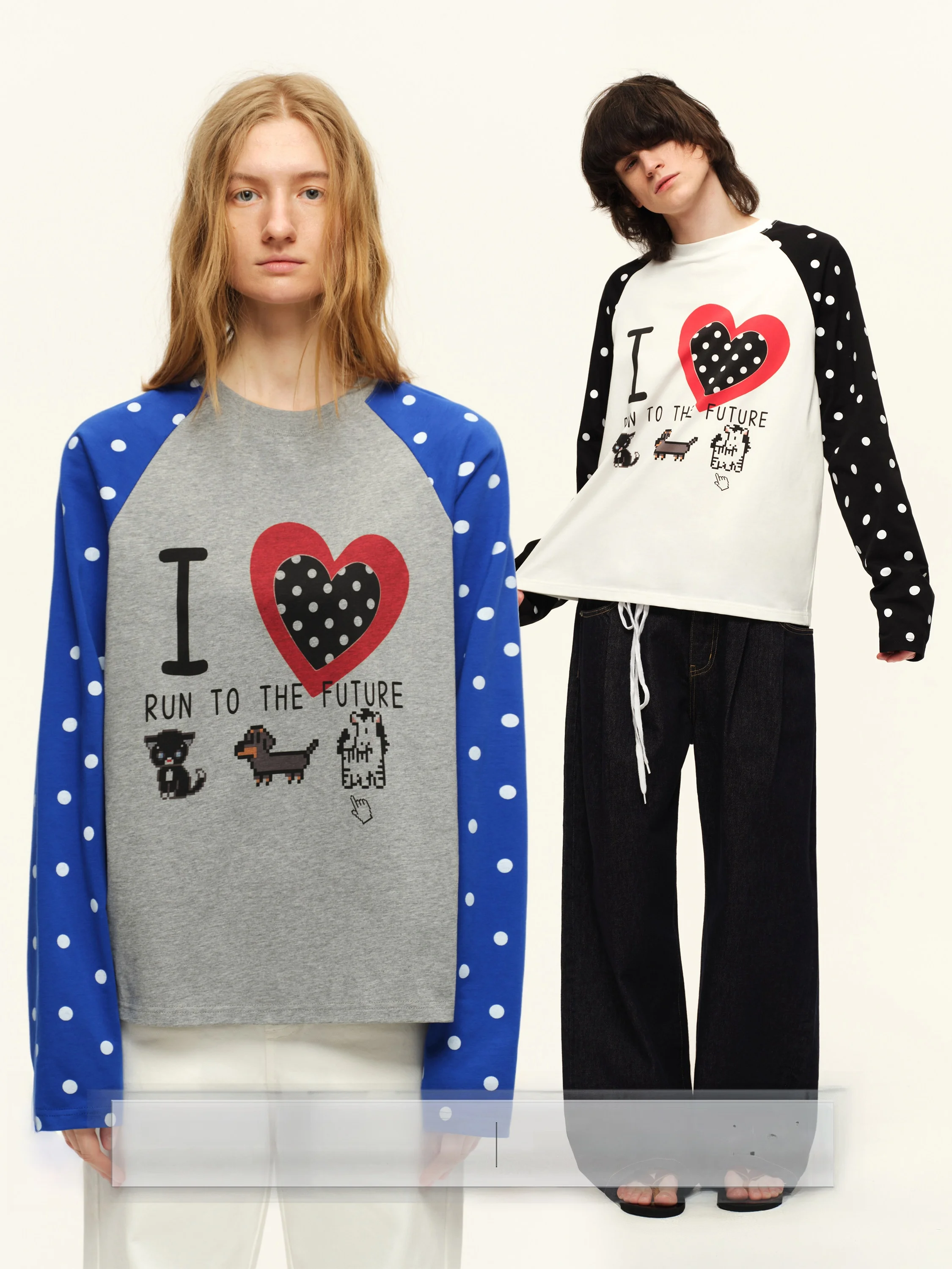 

Retro Heart Color Blo Long Sve T-irt Women Loose Base irt Spring Autumn oulder Insert Design Cotton Creative Print