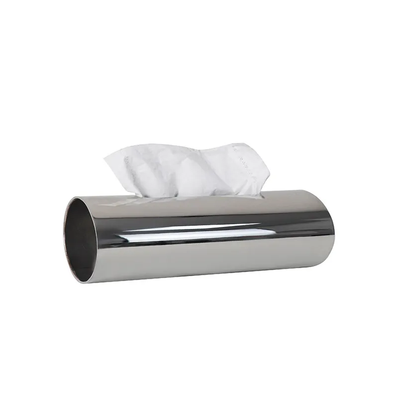 

Простая модель домашней серебряной коробки для салфеток, настольный декор для дома и ресторана