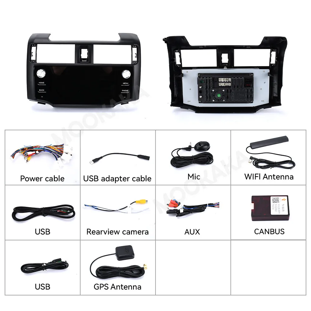 

Автомагнитола Android 14 для Toyota 4Runner 2010-2021, 9.0-дюймовый GPS-навигатор, HiCar Carplay, 5G DSP, головное устройство