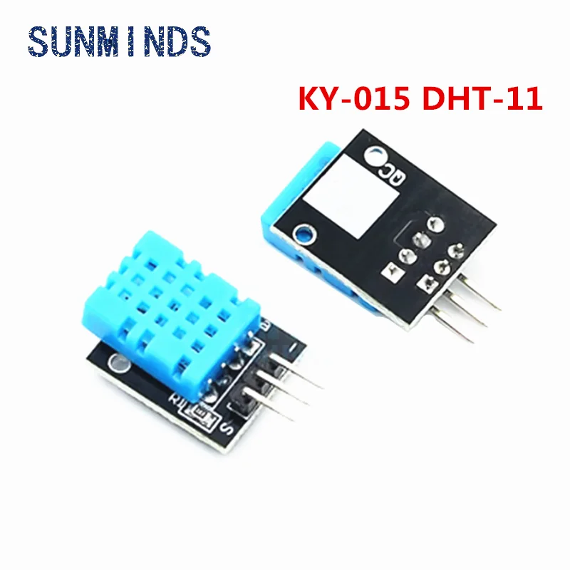 5-10PCS Smart 3pin KY-015 DHT-11 DHT11 Digital Temperature And Relative Humidity Sensor Module + PCB for Arduino DIY Starter Kit