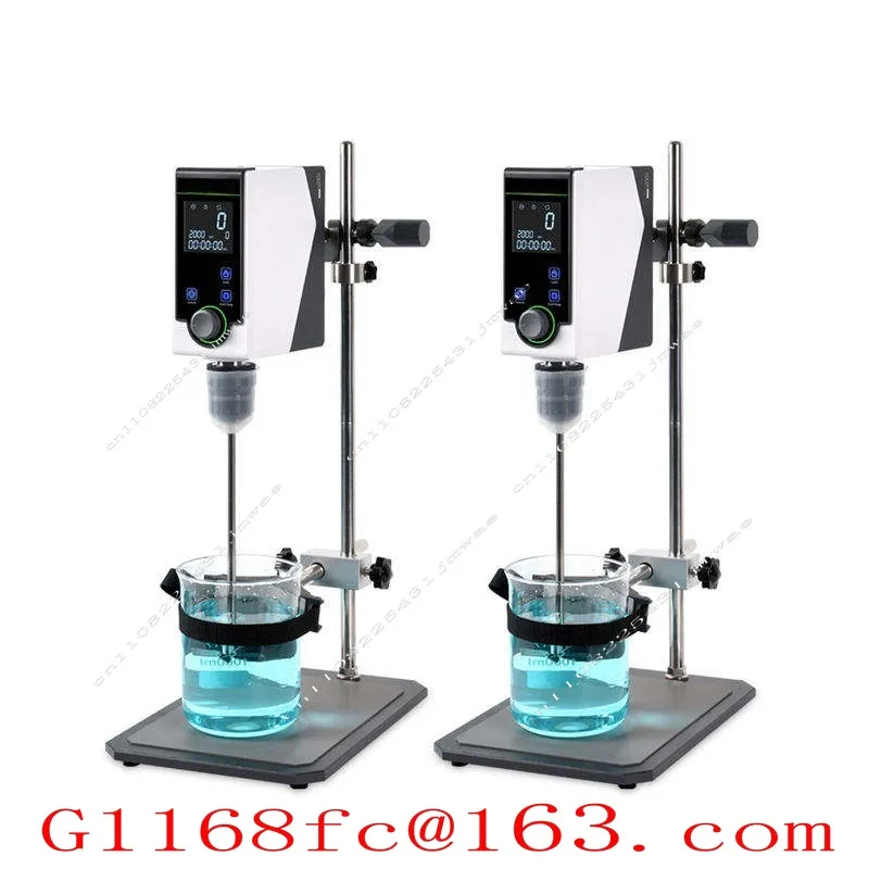 Lab Overhead Stirrer OS Upgrade Series DC Brushless Motor 60L 80N 2000rpm Program Control