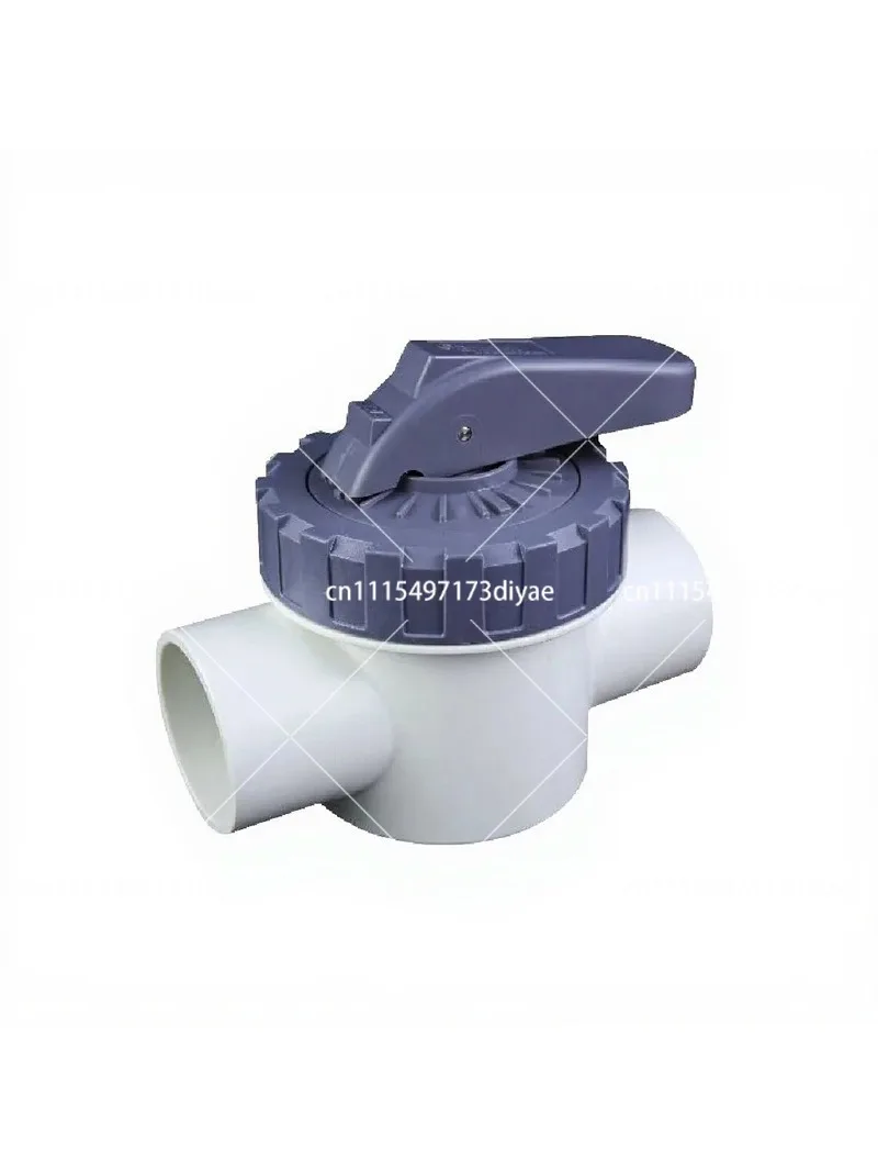 Clear PVC Check Valve 2-Way 3-Way Diverter for Swimming Pool Non-Return Flow Control Corrosion Resistant