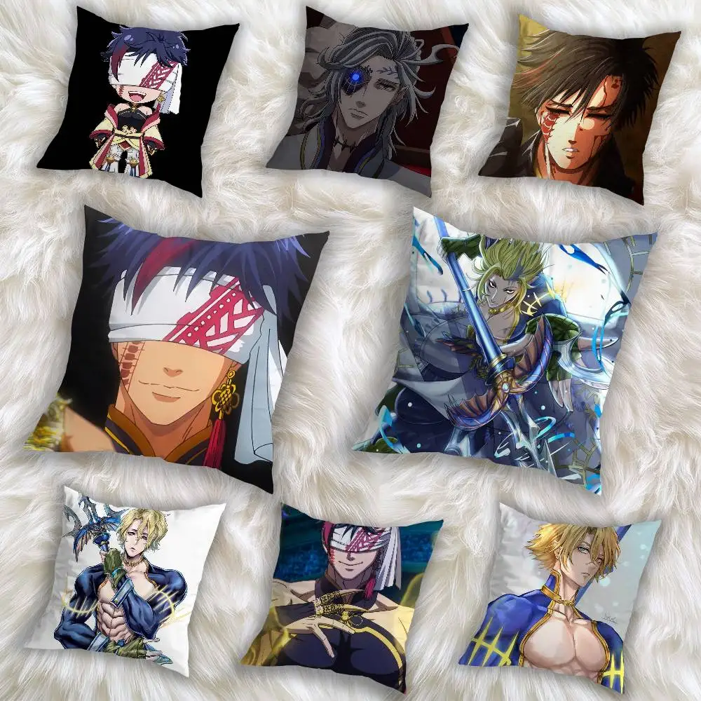 

dynamic Record of Ragnarok Pillow Case Square Double-Sided Printing Short Plush Sofa Cushion Cover Bedroom Bedside Pillow