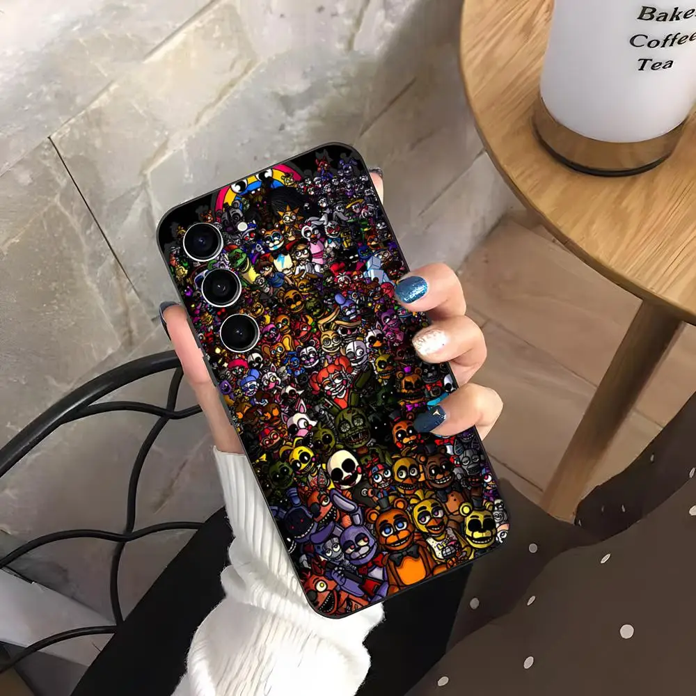 Five Nights At Freddys Game Phone Case For Samsung S26 S25 Plus S20 S20 Plus S22 Ultra S23 FE S21 Plus S21 Ultra Soft Cover