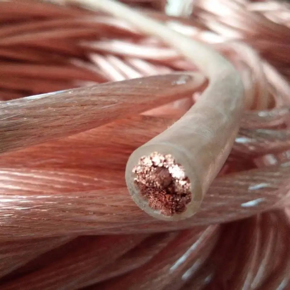 Calibre Awg Pvc Borracha Fio Macio Cabo Heatproof Cola Macia Faça Você Mesmo Fio de Cobre Puro Cabo Flexível 2awg 35m2