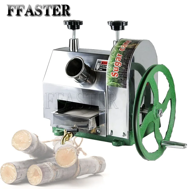 

New Stainless Steel Hand Sugarcane Machine Manual Sugarcane Ginger Juicer Sugarcane Squeezer Commercial Household