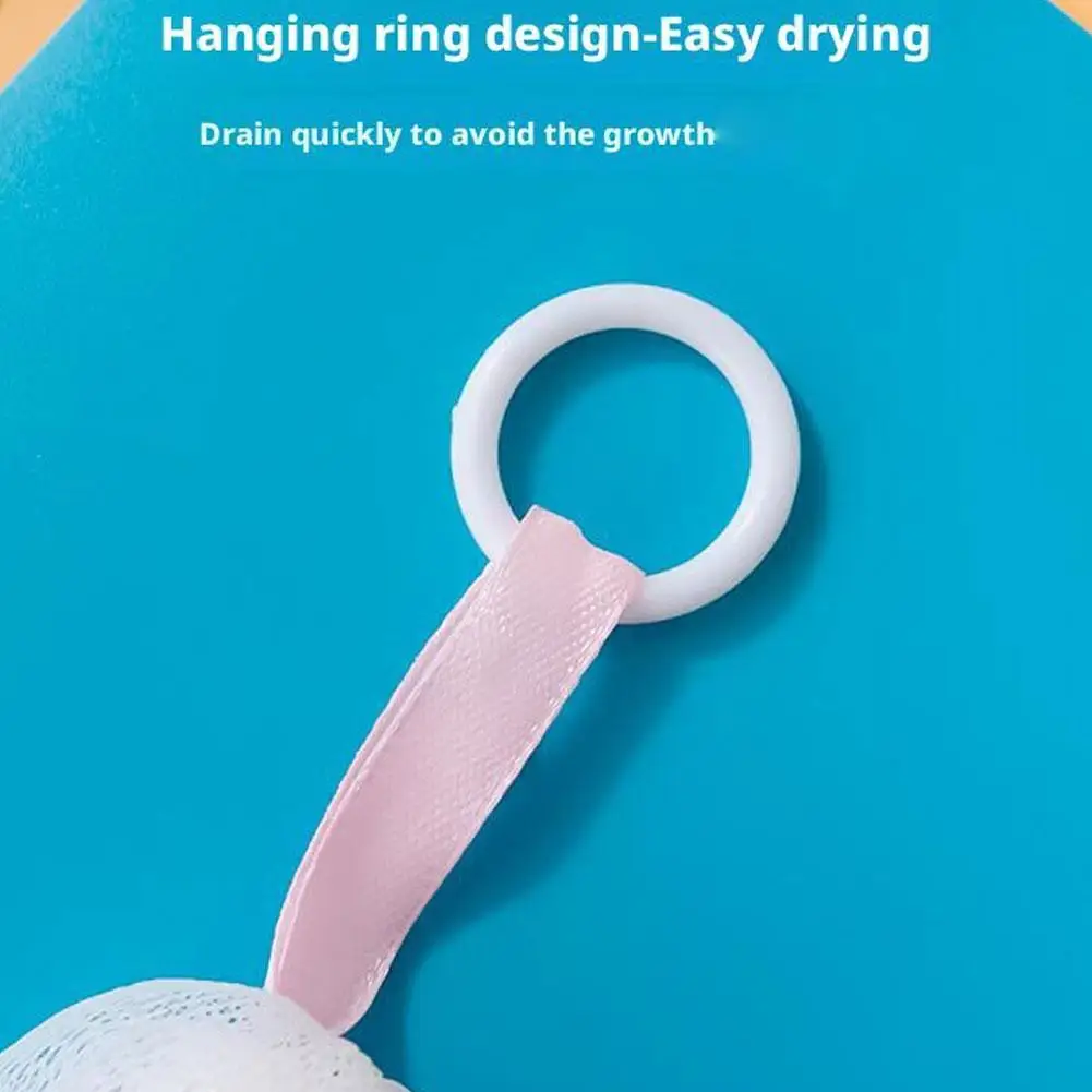 Mesh Foaming Nets Cleaning Milk Facial Cleanser Soap Foam Net Drawstring Bags for Bath Washing Tools Bathroom Supplies