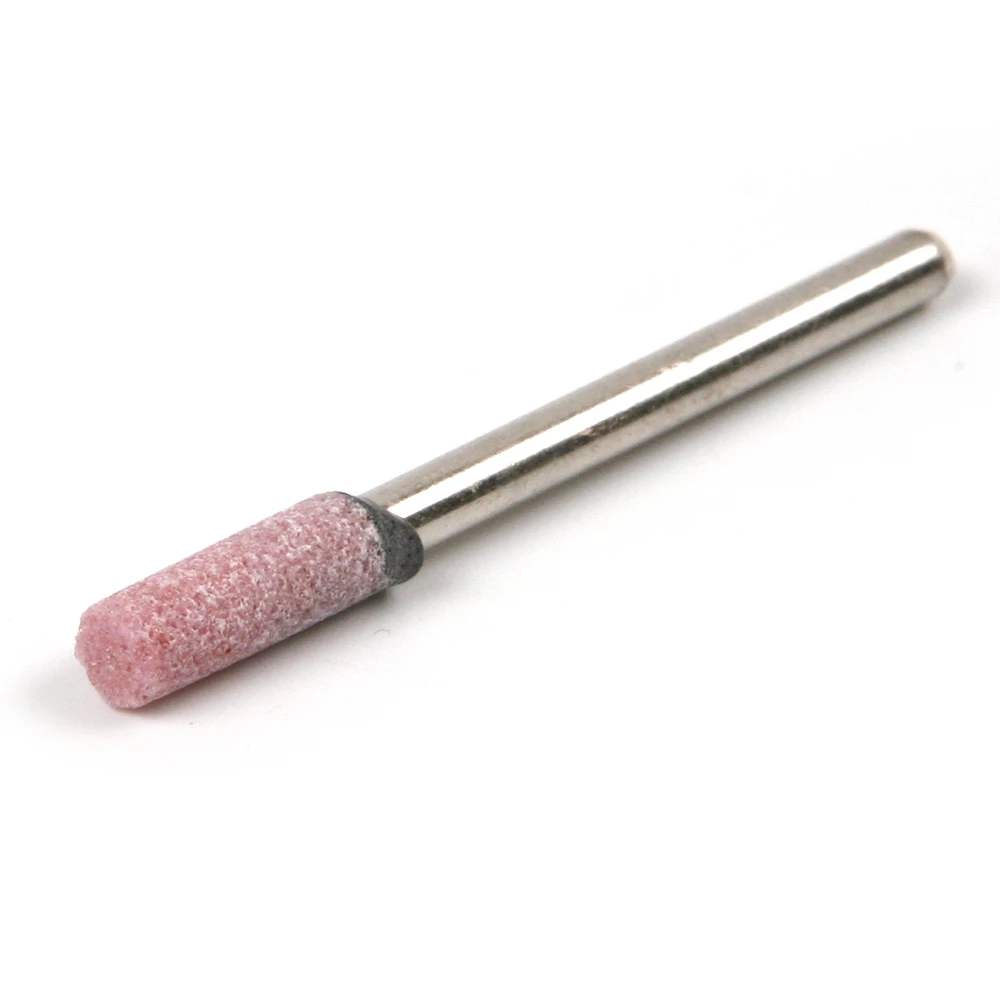 10Pcs Abrasive Grinding Stone Wheel Set Grinding Wheels Sanding Bits 4mm/5mm Head Diameter for Dremel Rotary Tools Deburring