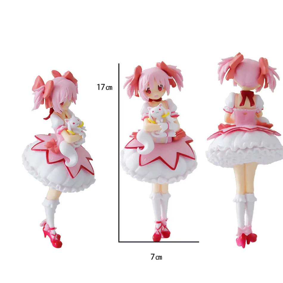 Puella Magi Madoka Magica Kaname Madoka نماذج شخصيات أنيمي التماثيل سطح المكتب الحلي مجموعة ألعاب رائعة هدايا Otaku #4