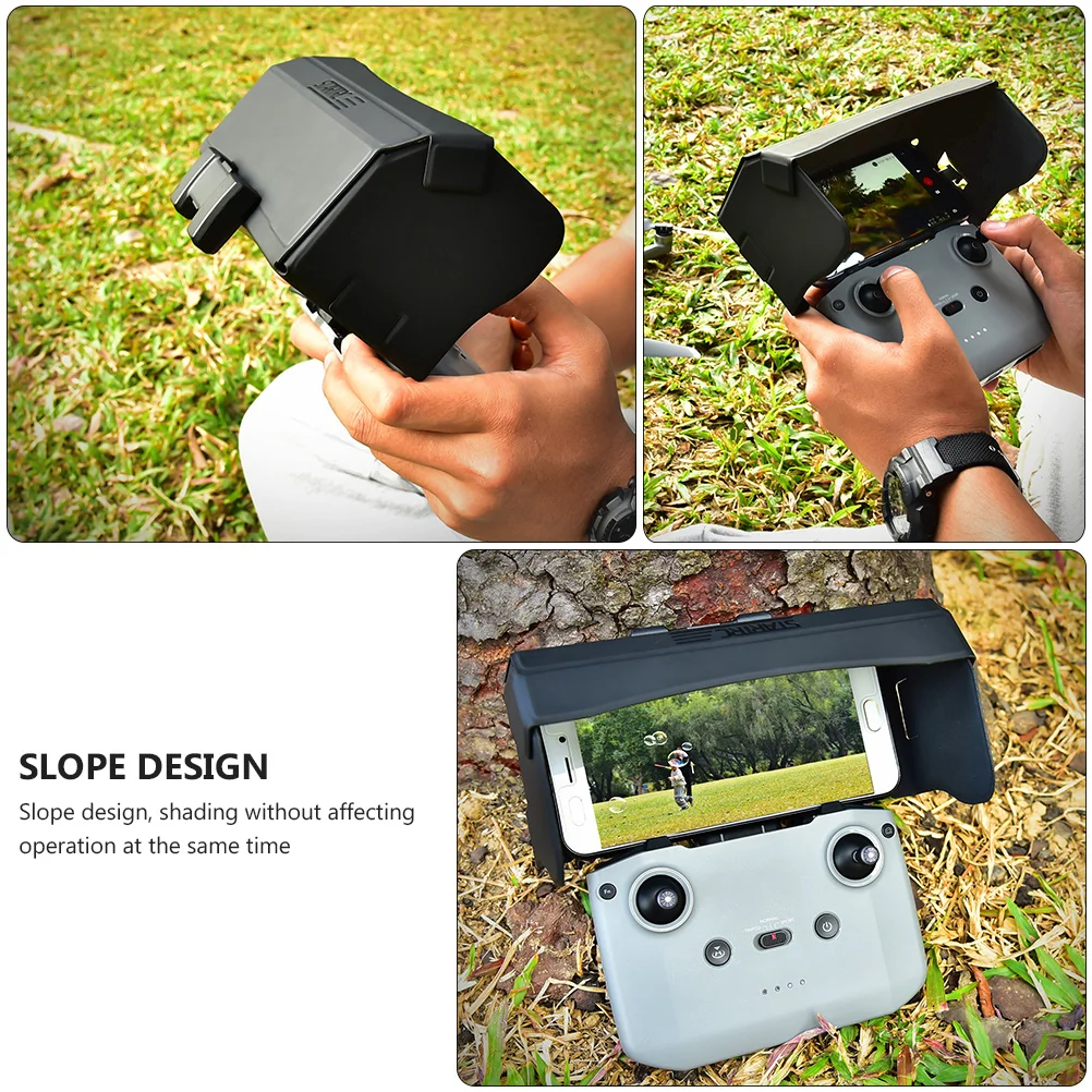 

Controller Sunshade Drone Sun Hood Slope Design Built in Glass Fiber PU Magnetic Install Shading Camera