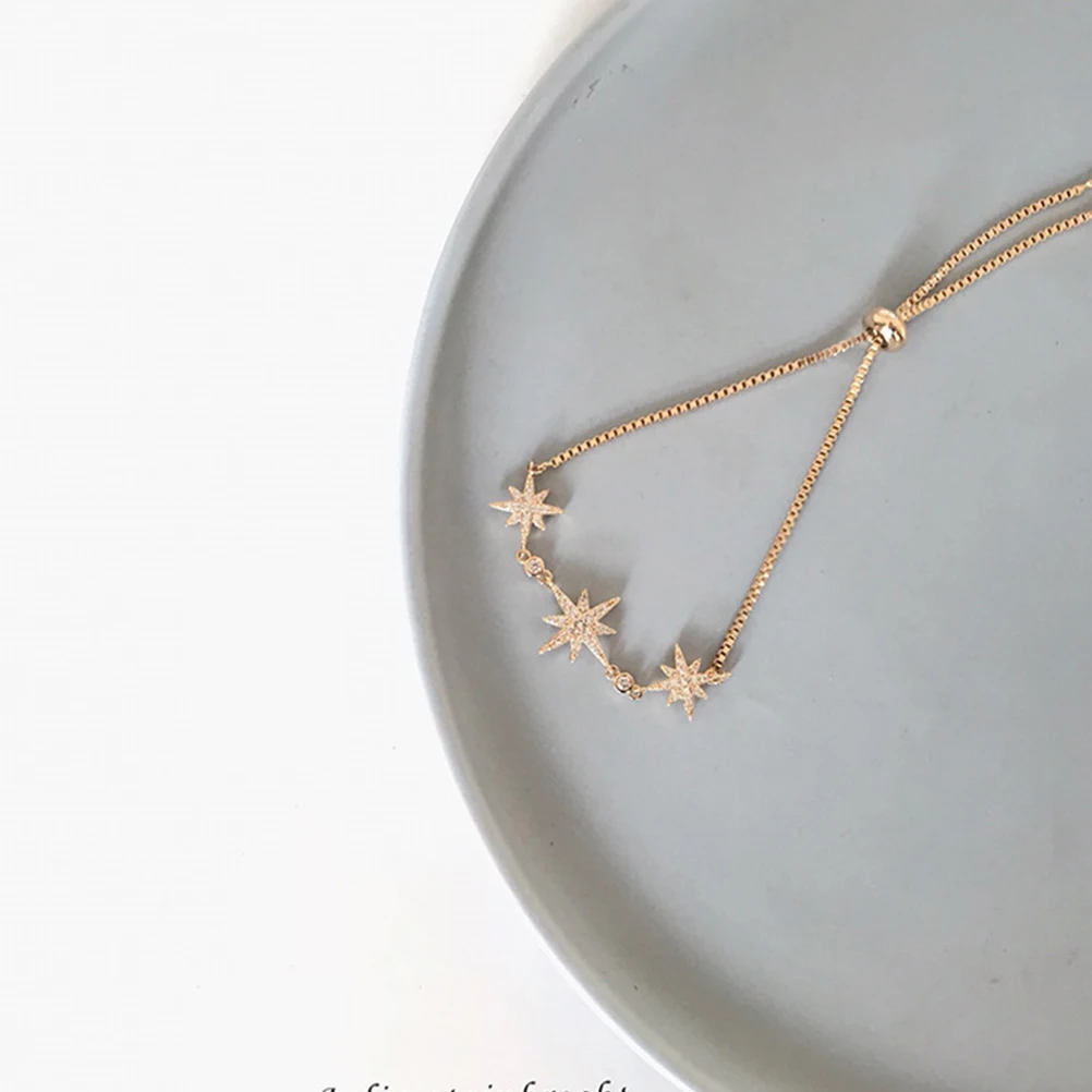 سوار أنيق على شكل حرف H قابل للتعديل، مجوهرات نسائية، زينة نعمة، لون ذهبي، يدوم طويلاً، مريح وخفيف الوزن