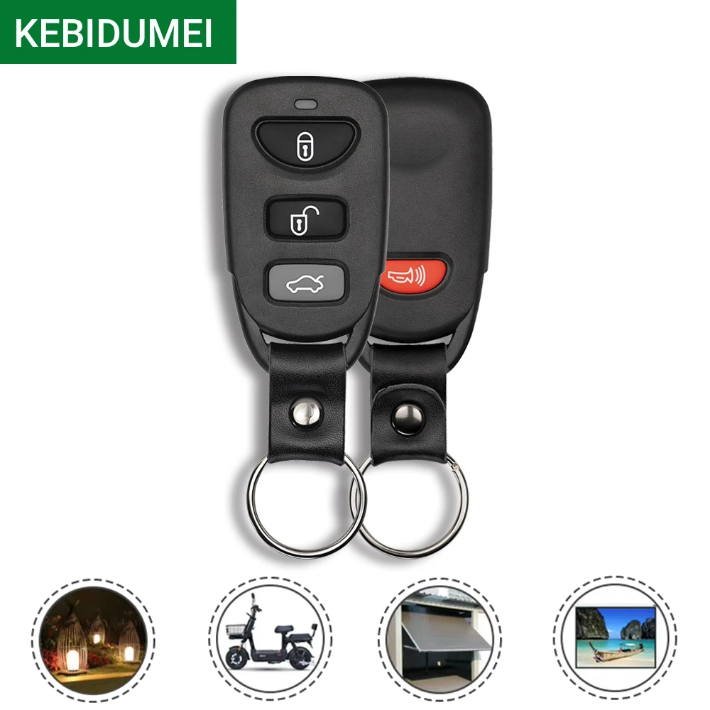 433Mhz Auto Pair Copy Remote Control Garage Door Opener Dupl