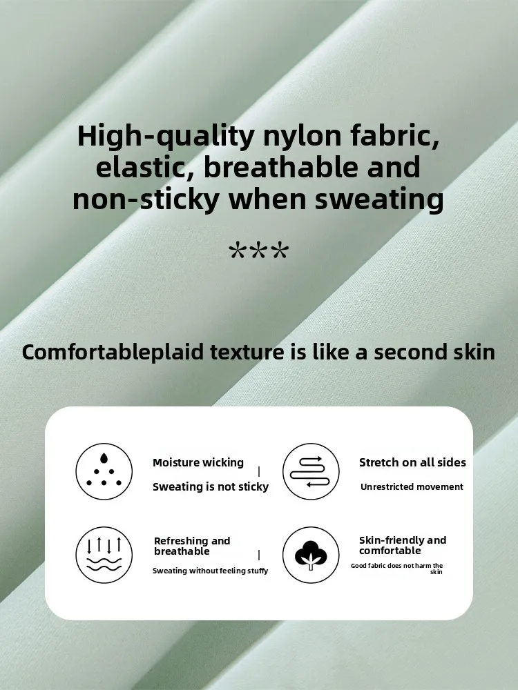 여성용 스포츠 조끼 세트 (가슴 패드 포함 또는 스커트 포함) 배드민턴 또는 퀵 드라이 피트 요가복 나일론 스판덱스 혼방 원형...