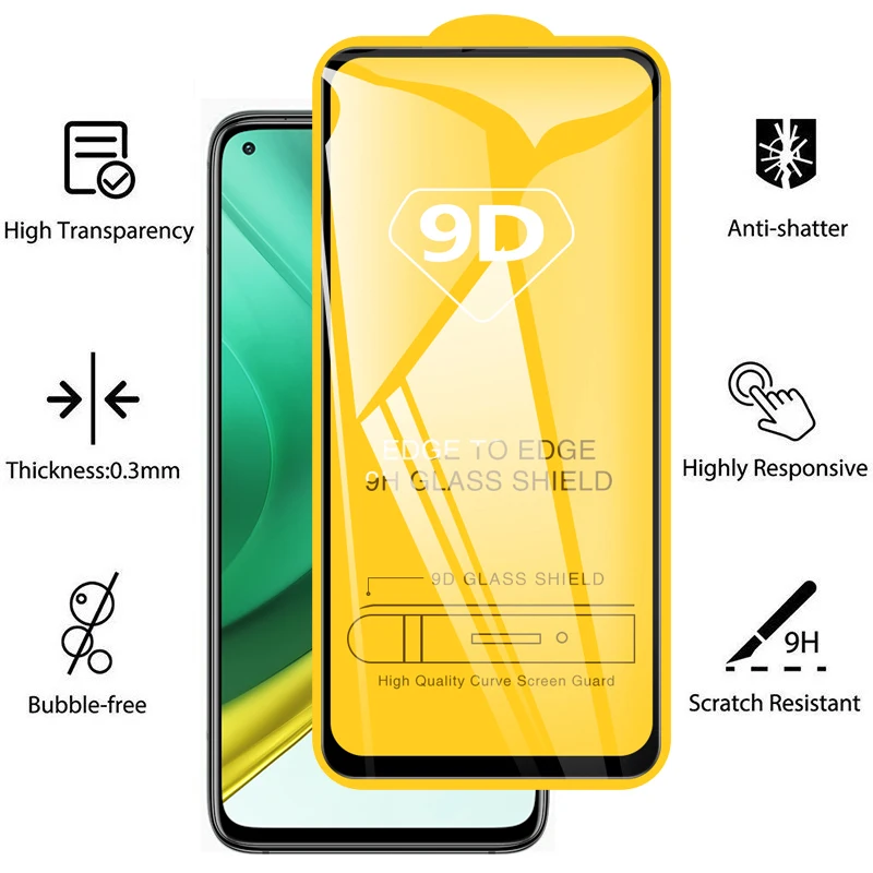 Protetor de Tela para Xiaomi Redmi Note, Vidro Temperado, Redmi Note 11, 10 Pro, 10 C, 5G, 11S