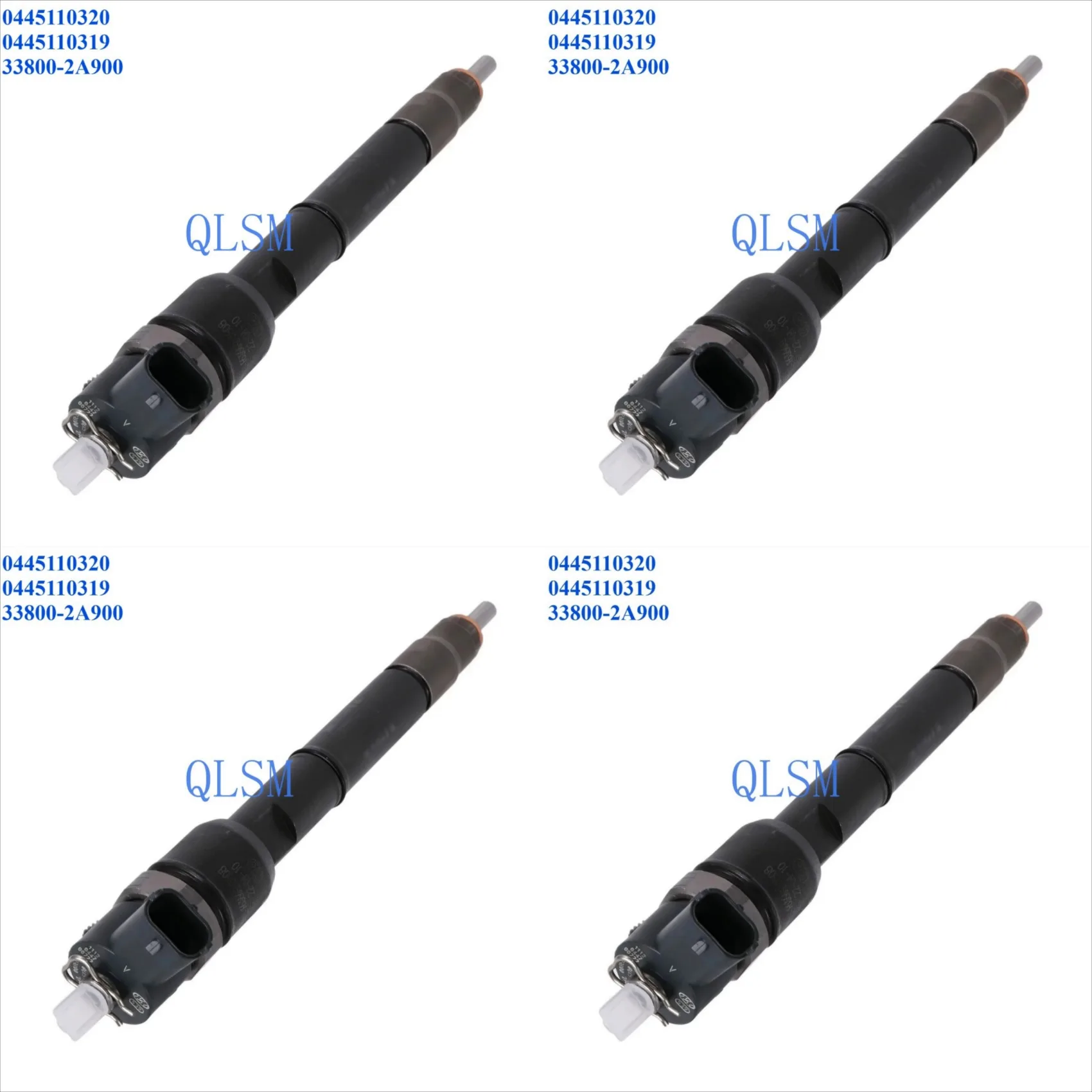 

4pcs 0445110320 0445110319 New HighQuality Diesel Fuel Injector Nozzle For Hyundai Accent I20 I30 KIA Soul Cee'D 1.6 CRDi