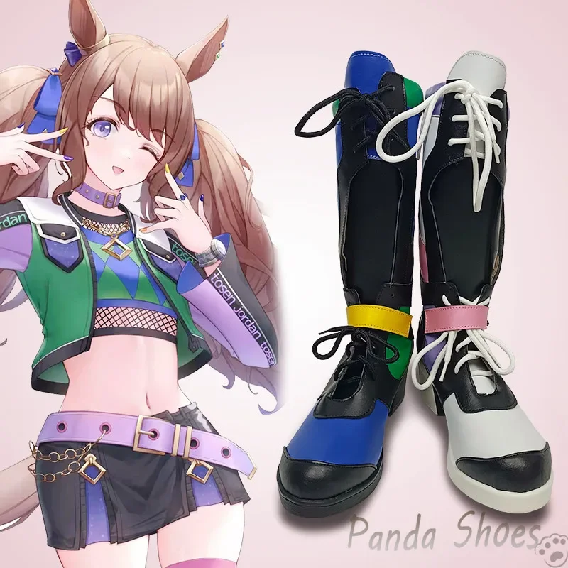 

Umamusume Pretty Derby Tosen Jordan Обувь для косплея Аниме Игра Cos Сапоги Косплей Костюм Опора Обувь для Con Halloween Party